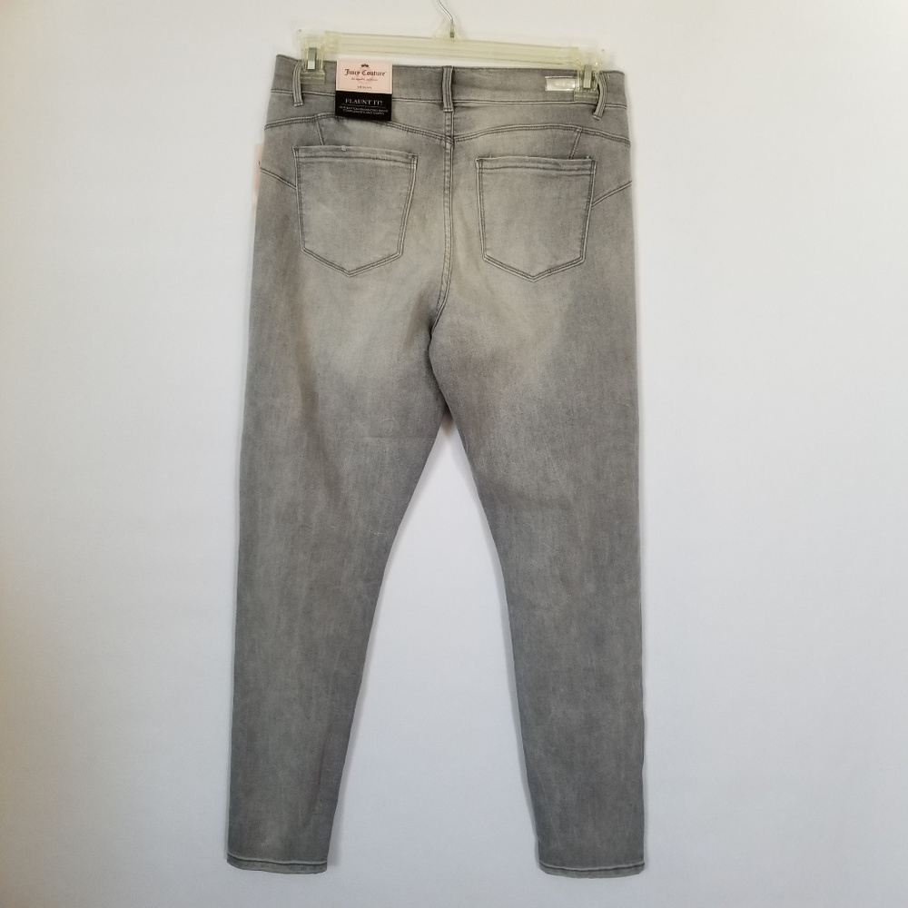 Juicy Couture Women's Sequin Ripped Skinny Jeans - Picture 6 of 8